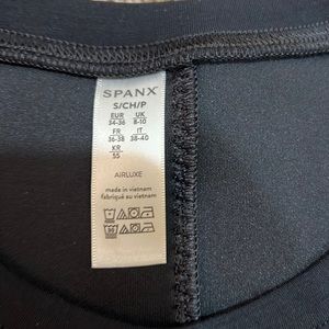 Spanx longer shirt with slit!